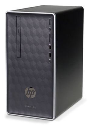 Máy tính để bàn HP Pavilion 590-p0117l 7KM16AA - Intel Core i3-9100, 4GB RAM, HDD 1TB, Intel UHD Graphics