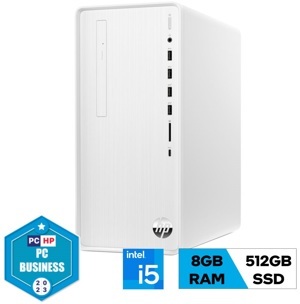Máy tính để bàn HP Pavilion TP01-3008d 6K7A9PA - Intel Core i5-12400, 8GB RAM, SSD 256GB, Intel UHD Graphics
