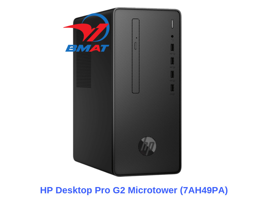 Máy tính để bàn HP Pro G2 7AH49PA - Intel Core i3 8100, 4GB RAM, HDD 500GB, Intel UHD Graphics