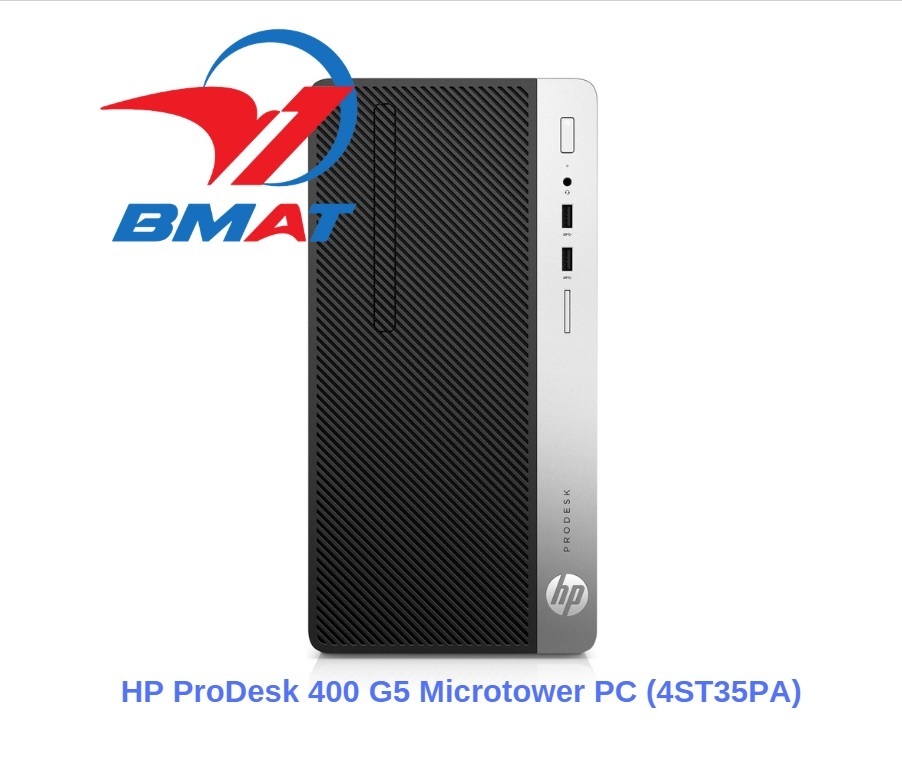 Máy tính để bàn HP ProDesk 400 G5 4ST35PA - Intel Core i7-8700, 8GB RAM, HDD 1TB, AMD Radeon R7 430 Graphics 2GB GDDR5