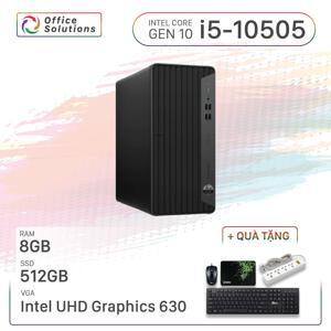 Máy tính để bàn HP ProDesk 400 G7 MT 60U86PA - Intel Core i5-10505, 8GB RAM, SSD 512GB, Intel UHD Graphics 630