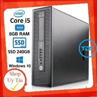 Máy tính để bàn HP ProDesk 400G1/600G1 SFF CPU intel core i5 4570 - Ram DR3 8GB - Ổ cứng SSD 240GB. Quà Tặng