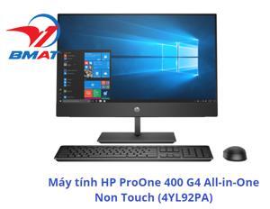 Máy tính để bàn HP ProOne 400 G4 4YL92PA - Intel Core i3-8100T, 4GB RAM, HDD 1TB, Intel UHD Graphics, 23.8 inch