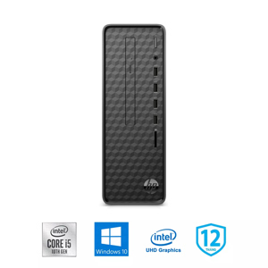 Máy tính để bàn HP S01-pF1167d 22X66AA - Intel Core i5-10400, 8GB RAM, HDD 1TB, Intel UHD Graphics 630