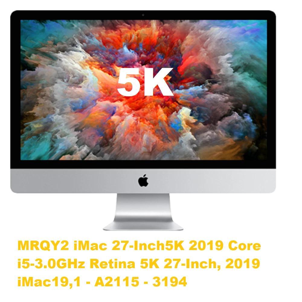 Máy tính để bàn iMac MRQY2 - Intel core i5-8500B, 8GB RAM, HDD 1TB, AMD Radeon Pro 570X w/4GB GDDR5, 27 inch
