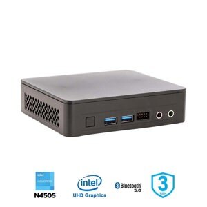 Máy tính để bàn Intel NUC 11 Essential Kit BNUC11ATKC20000 - Intel Celeron N4505, Intel UHD Graphics