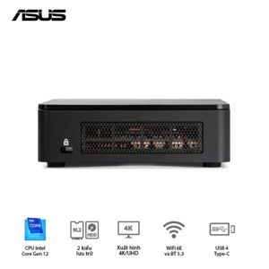 Máy tính để bàn Intel NUC 12 Pro NUC12WSHi7 - Intel Core i7-1260P, Iris Xe Graphics