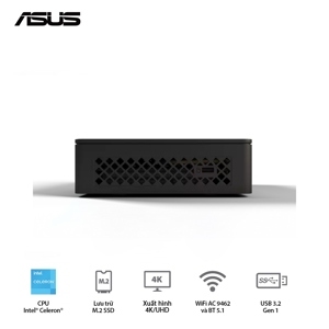 Máy tính để bàn Intel Nuc BNUC11ATKPE0000 - Intel Pentium N6005, Intel Graphics