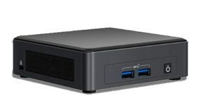 Máy tính để bàn Intel NUC11TN Tiger Canyon BNUC11TNKI30Z00 - Intel Core i3-1115G4, Intel UHD Graphics