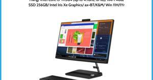 Máy tính để bàn Lenovo IdeaCentre All in One 3 24ITL6 F0G0014DVN - Intel Core i3-1115G4, 4GB RAM, SSD 512GB, Intel Iris Xe Graphics, 23.8 inch