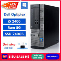 Máy Tính Để Bàn, Máy tính đồng bộ Dell Optiplex 790 core i5 2400 Ram 8GB SSD 240GB