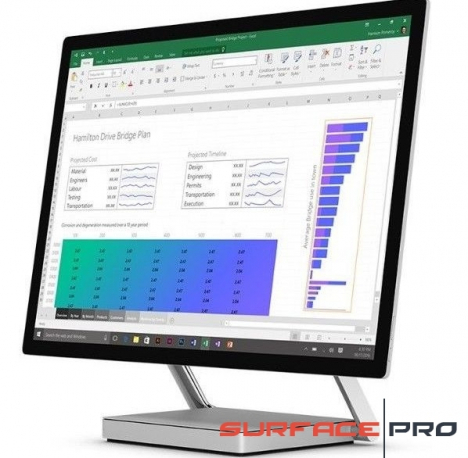 Máy tính để bàn Microsoft Surface Studio 2 - Intel Core i7-7820HQ, 32GB RAM, HDD 1TB, Nvidia GeForce GTX 1060 6GB GDDR5, 28 inch