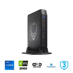 Máy tính để bàn Nuc RNUC11PHKi7C000 - Intel Core i7-1165G7, NVIDIA GeForce RTX 2060