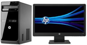 Máy tính để bàn HP 202 G1 Microtower (F0K63AV-3240) - Core i3-3240 3.4GHz, 2GB DDR3, 500GB HDD, Intel HD Graphic