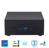 Máy tính để bàn PN63 Barebone/Intel® Core™ i7-11370H Processor 3.3GHz (12M Cache, up to 4.8GHz)/ Intel 802.11AX,BT/ VESA MOUNT/ VGA port, NO Mouse/ Keyboard