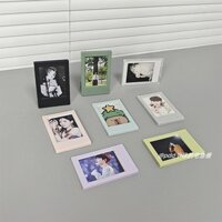 Máy Tính Để Bàn Polaroid Đơn Giản Khung Ảnh Xoay Bàn Rỗng 10cm mini Ảnh ins Đồ Trang Trí Cao Cấp Sáng Tạo Có Giá Đỡ