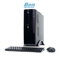 Máy tính để bàn SingPC M550 ( M7402S0-W ) | Intel Pentium Gold G7400 | Ram 4GB | SSD 128GB | Intel UHD Graphics | Wifi + BT | Key & Mouse | Win 11 Pr