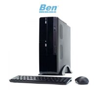 Máy tính để bàn SingPC Mini M550 ( M6901S0-W ) | Intel Celeron G6900 | Ram 4GB DDR4 | SSD 128GB | Intel UHD Graphics | Wifi + BT | Key & Mouse | Win
