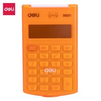 Máy Tính Deli Bỏ Túi E39217 - Màu Cam