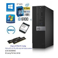 Máy tính Dell Optiplex 3050 SFF intel core i3 6100, ram 4g, ssd 120g