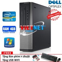 Máy tính Dell Optiplex 390 G850 RAM 4Gb HDD 250GB (tặng USB wifi) - Hàng nhập khẩu