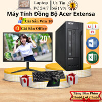 Máy tính đồng bộ Acer Extensa Core i7 i5 i3, Ram 8G SSD 256GB dùng mượt tác vụ văn phòng BH 1 năm
