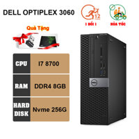 Máy Tính Đồng Bộ Dell - Dell Optiplex 3060 SFF ( CPU Core i7 8700 - RAM 8GB - Nvme 256GB )
