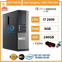 Máy Tính Đồng Bộ Dell Optiplex 390/790/990 Core i7 2600 Ram 8GB SSD 240GB Bảo hành 12 tháng