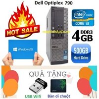 Máy tính đồng bộ Dell Optiplex 790 core i3 RAM 4GB HDD 500GB -, ,