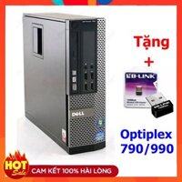 Máy tính đồng bộ Dell Optiplex 7010 Core i7 / Core I5 / Core I3 / Ram 4GB / SSD 120GB / 240GB - Tặng USB Thu Wifi - Quà