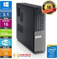 Máy tính Đồng Bộ DELL OPTIPLEX 390 790 990 SFF i3/ 2GB/ SSD240GB