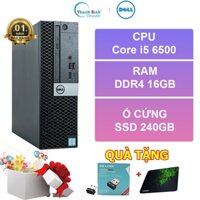 Máy Tính Đồng Bộ Dell 💟ThanhBinhPC💟 Dell Optiplex 3050 SFF ( CPU Core i5 6500-RAM 16GB-SSD 240G ) - Bảo Hành 12 Tháng.