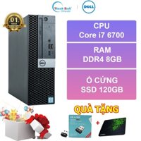 Máy Tính Đồng Bộ Dell 💟ThanhBinhPC💟 Dell Optiplex 3050 SFF ( CPU Core i7 6700-RAM 8GB-SSD 120GB) - Bảo hành 12 Tháng