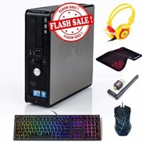 Máy tính đồng bộ Optiplex 380 SFF (Core 2 Duo E8500, Ram 8GB, HDD 1TB) + Quà Tặng - Hàng Nhập Khẩu