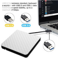 Máy tính E-WOITD Di động bật lên Đầu đốt ngoài di động USB 3.0 DVD RW CD Ổ ghi HNVN