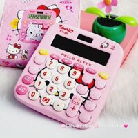 Máy Tính Hello Kitty Hồng Mini Nhỏ Gọn KT-333