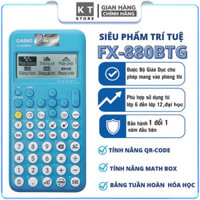 Máy tính học sinh Casio Fx-880BTG ( Màu Xanh) - Loại tiên tiến nhất - máy vi tính giá rất rẻ [BH 24 THÁNG]