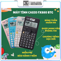 Máy tính học sinh Casio Fx-880BTG tiền tiến nhất dành riêng của học sinh - Hàng Thái - BH 24 THÁNG