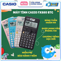Máy tính học sinh Casio Fx-880BTG mới nhất dành cho học sinh - Máy Tính Giá Rẻ - Hàng Thái Bảo Hành 24 Tháng