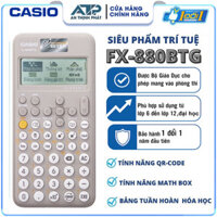 Máy tính học sinh Casio Fx-880BTG ( Màu Xám) mới nhất dành cho học sinh - Máy Tính Giá Rẻ - Hàng Thái Bảo Hành 24 T