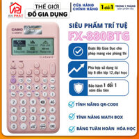 Máy tính học sinh Casio Fx-880BTG ( Màu Hồng) mới nhất dành cho học sinh - Máy Tính Giá Rẻ - Hàng Thái Bảo Hành 24