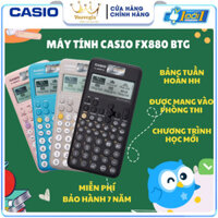 Máy tính học sinh Casio Fx-880BTG mới nhất dành cho học sinh - Máy Tính Giá Rẻ - Hàng Thái Bảo Hành 24 Tháng