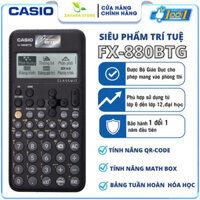 Máy tính học sinh Casio Fx-880BTG ( Màu Đen) mới nhất dành cho học sinh - Máy Tính Giá Rẻ - Hàng Thái Bảo Hành 24 T