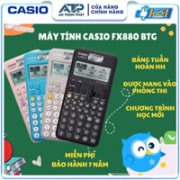 Máy tính học sinh Casio Fx-880BTG mới nhất dành cho học sinh - Máy Tính Giá Rẻ - Hàng Thái Bảo Hành 24 Tháng