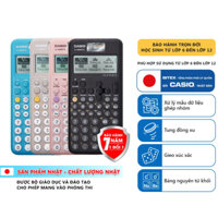 Máy tính học sinh Casio Fx-880BTG mới nhất dành cho học sinh cấp 2 cấp 3 lớp 6 đến lớp 12 chuyên dụng mang vào phòng thi