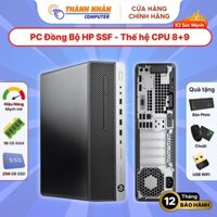 Máy Tính HP SSF Core i3/i5/i7 thế hệ 8+9, Ram 16GB, SSD 512GB kèm Phím, Chuột, USB WIFI