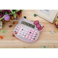 Máy tính kitty siêu xinh có đính đá lấp lánh sang trọng ( LOẠI LỚN)