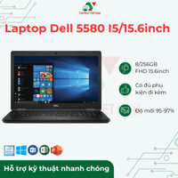 Máy Tính Laptop 97% Hàng Chính Hãng DELL 5580 Intel Core I5 Gen 6th/7th Ram 8GB Ổ SSD 256GB màn 15.6inch FHD