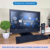 Máy Tính liền màn DELL All in one 7440 Core i7 6700T | i5 6500 | i3 6100 | RAM 8GB | SSD 256GB | Màn hình 24 INCH -Tấm nền IPS - FULL HD. Tặng kèm bộ phím chuột DELL