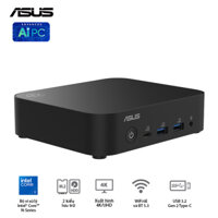 Máy tính Mini PC Asus NUC 13 Pro Tall (RNUC13ANHI300000I) | Intel core i3-1315U | 2xDR4-3200 | M2,SATA | 2xHDMI | 2xTB | WIFI6 | nOS | ĐEN | 0325D